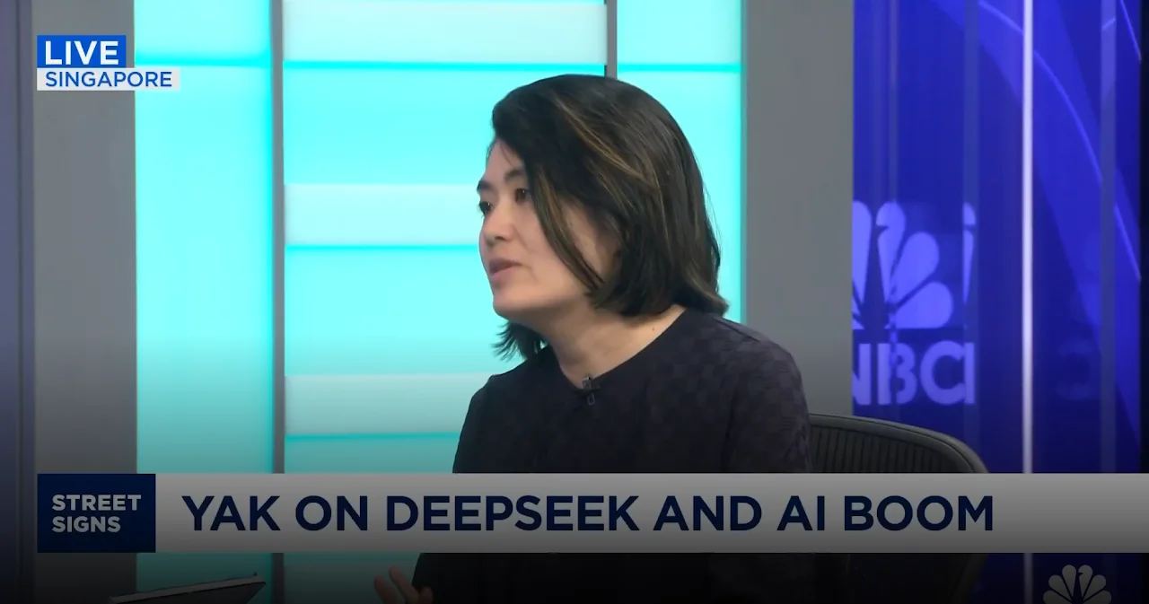 Chauwei Yak on CNBC · Street Signs